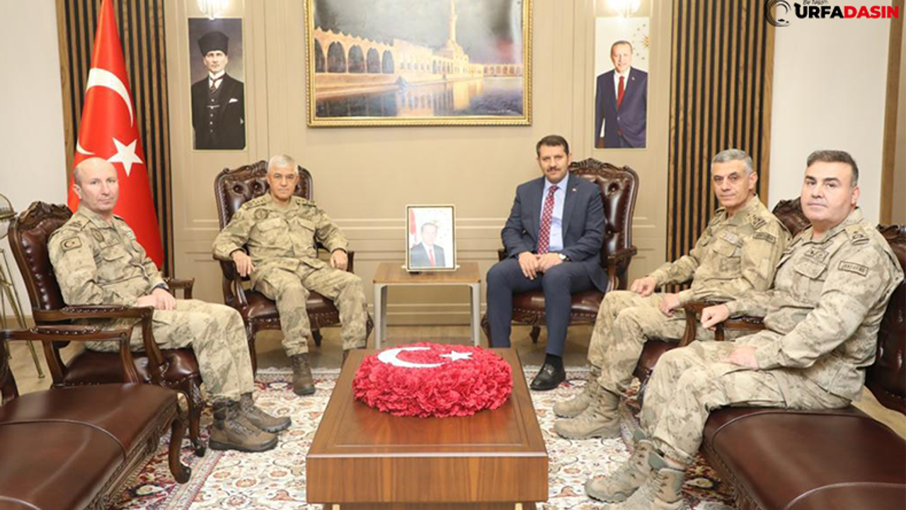 Jandarma Genel Komutanı Çetin'den Vali Ayhan’a ziyaret