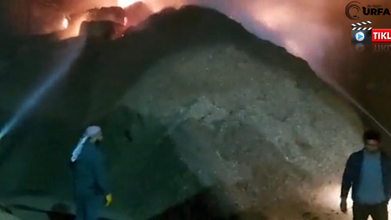 Şanlıurfa’da Çırçır Fabrikasında Çıkan Yangın Söndürüldü