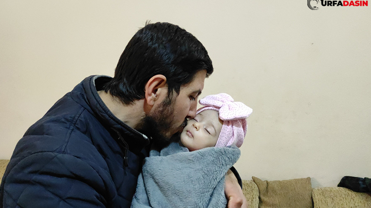 Enkazdan Kurtarılan Fatma Bebek, Şanlıurfa'daki Amcasına Teslim Edildi