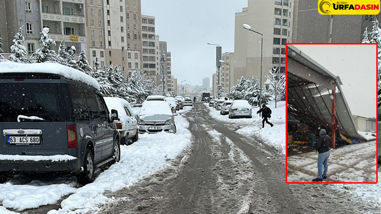 Urfa'da Kar Yağışı Hayatı Felç Etti!
