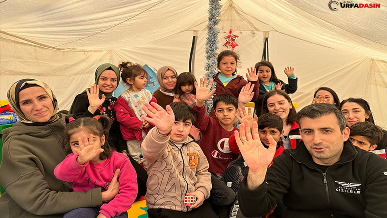 Sümeyye Erdoğan Şanlıurfa'da Depremzede Çocuklarla