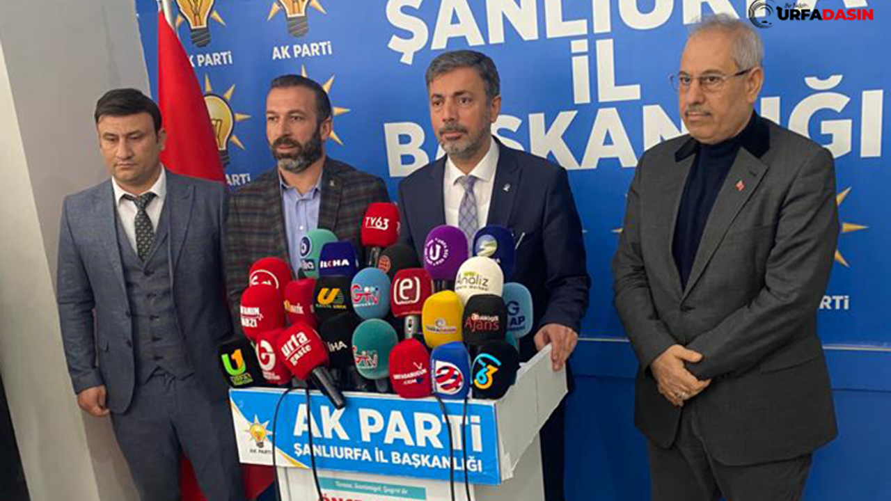 AK Parti Şanlıurfa’da Seçimler İçin Düğmeye Bastı!