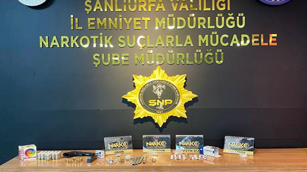 Şanlıurfa’da Uyuşturucu Operasyonu: 1 Gözaltı