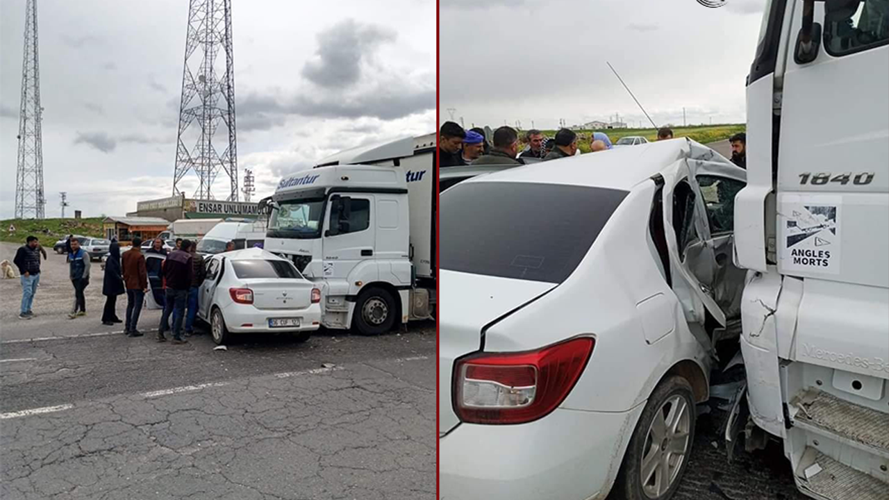 Viranşehir Siverek Arasındaki Yolda Kaza:3 Yaralı