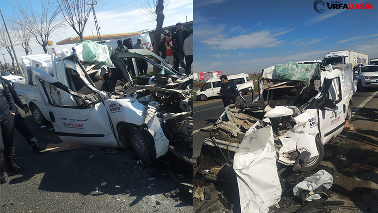 Siverek'te Trafik Kazasında 1 Kişi öldü, 1 Kişi Yaralandı