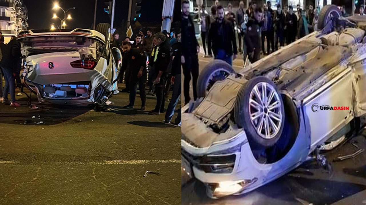 Viranşehir'de Trafik Kazası 4  Yaralı