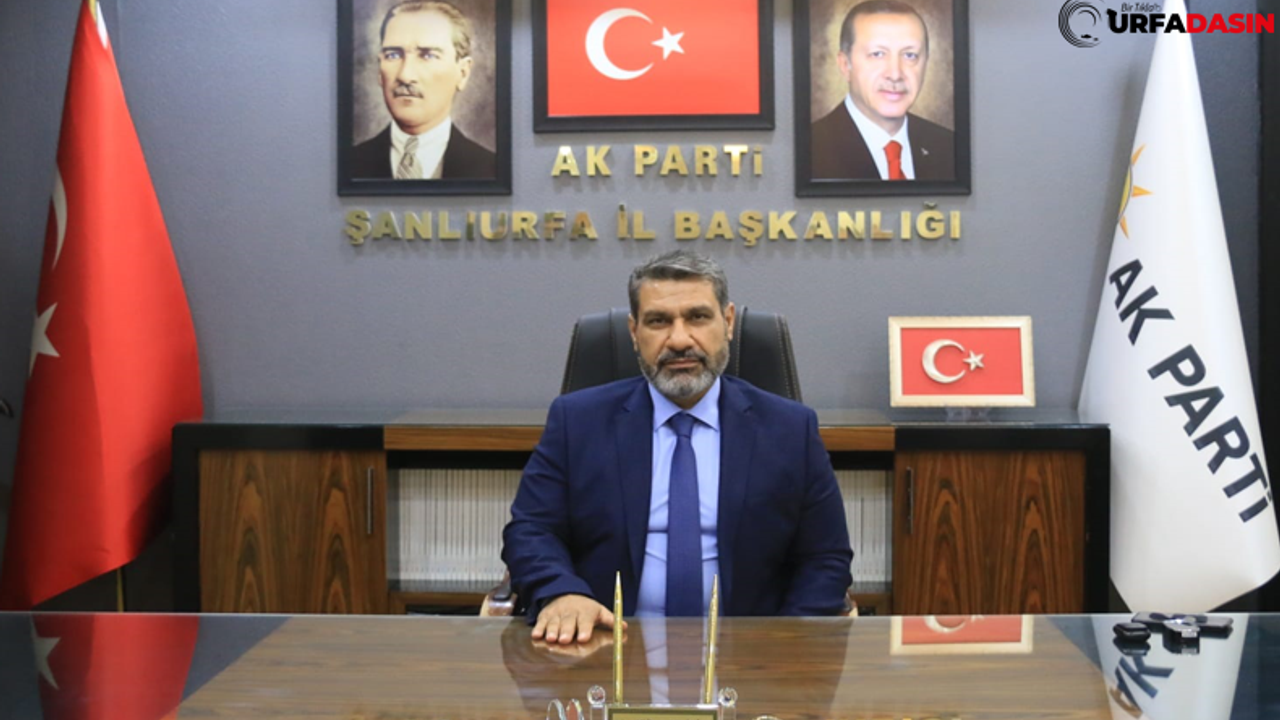 AK Parti Urfa İl Başkanı Ali İhsan Delioğlu'ndan Kadir Gecesi Mesajı