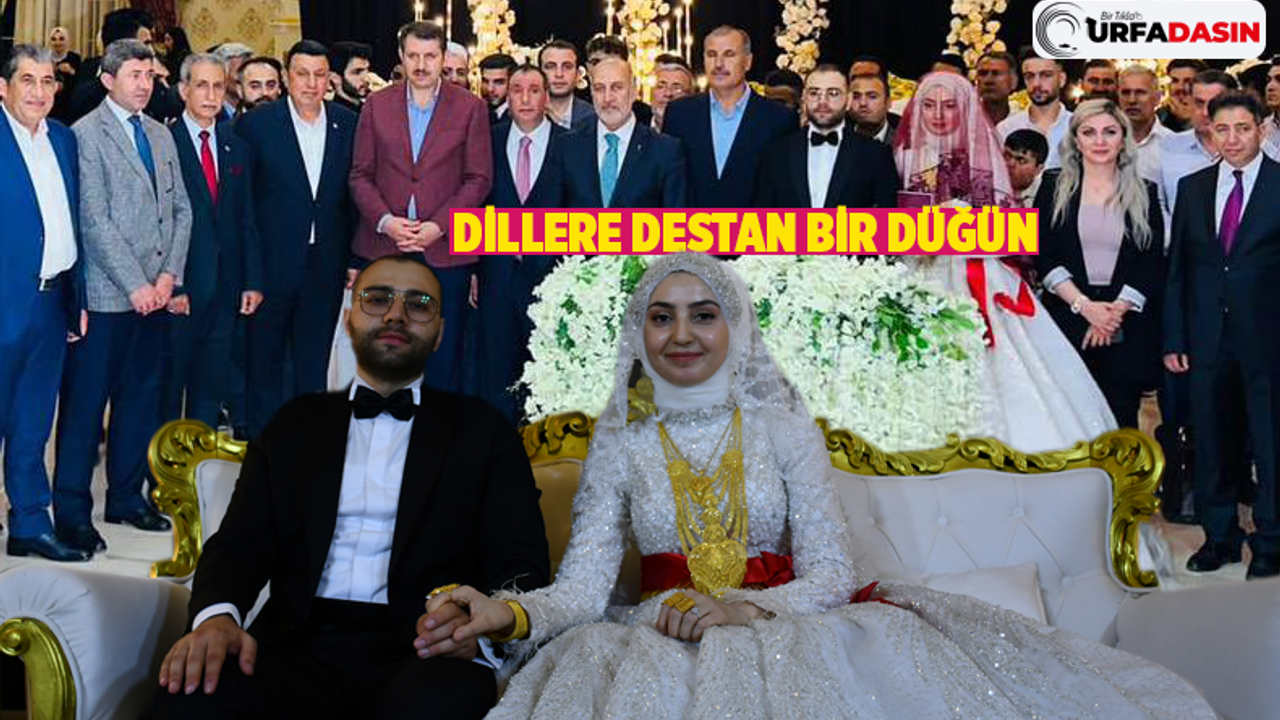 Hakimler, Savcılar, Bürokratlar ve Siyasetçiler Urfa'daki Bu Düğünde Buluştu