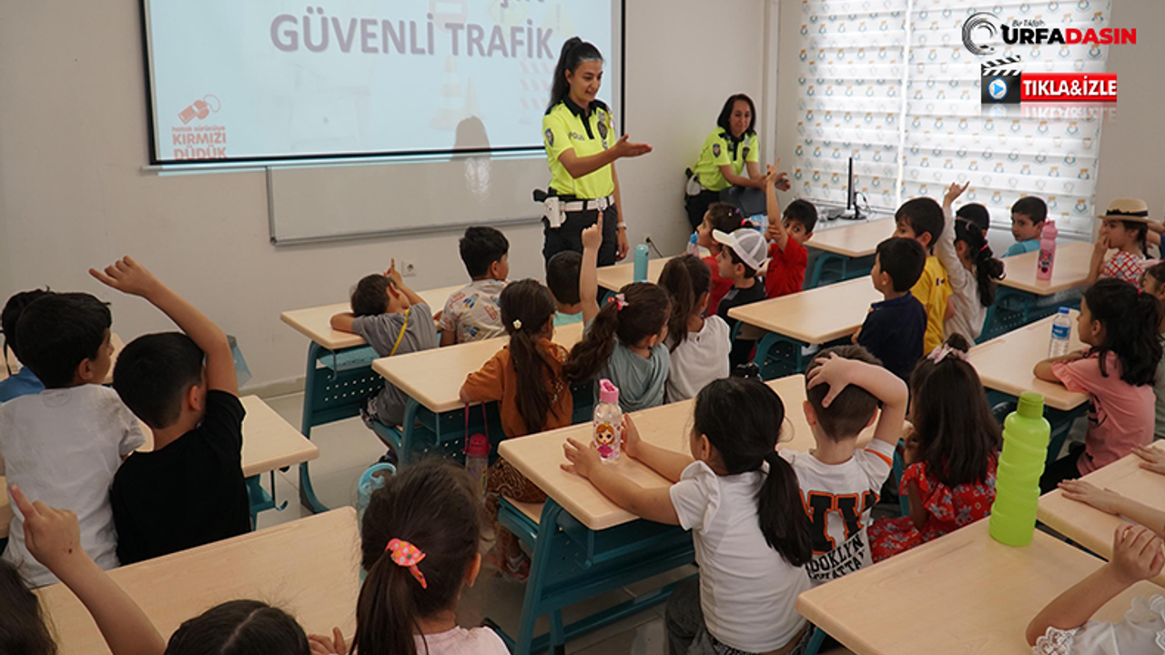 Haliliye Belediyesi İle Çocuklara Trafik Kültürü Aşılanıyor