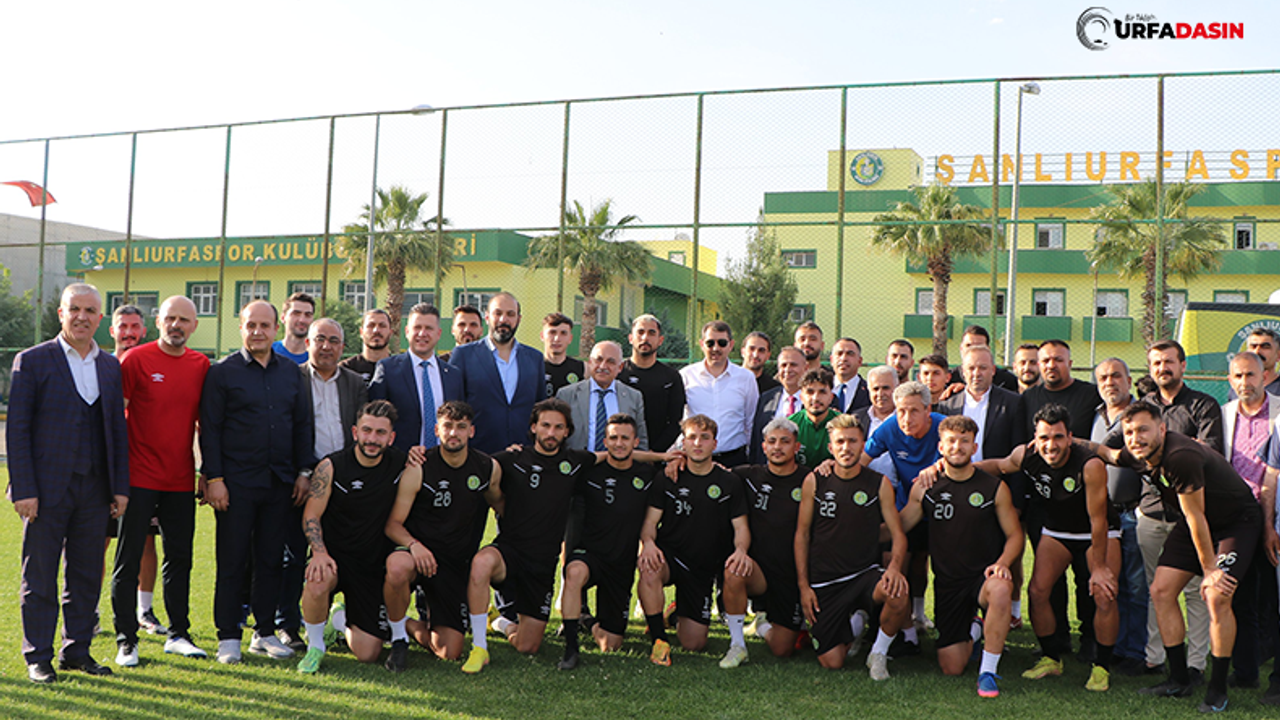 Mehmet Büyükekşi’den, Şanlıurfaspor Kulübü'ne Ziyaret