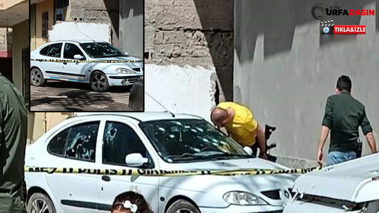 Viranşehir’de Güvenlik Korucusunun Aracı Tarandı, Eniştesi Yaralandı