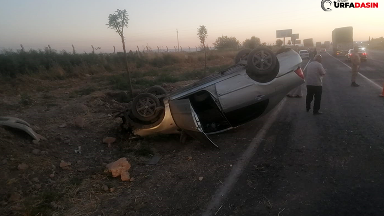 Urfa’da İki Otomobil Çarpıştı: 1’i Ağır 2 Yaralı
