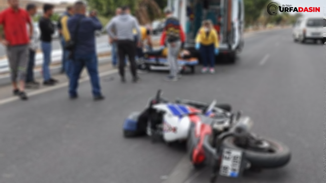 Birecik’te Motosiklet Kazası: 2 Yaralı