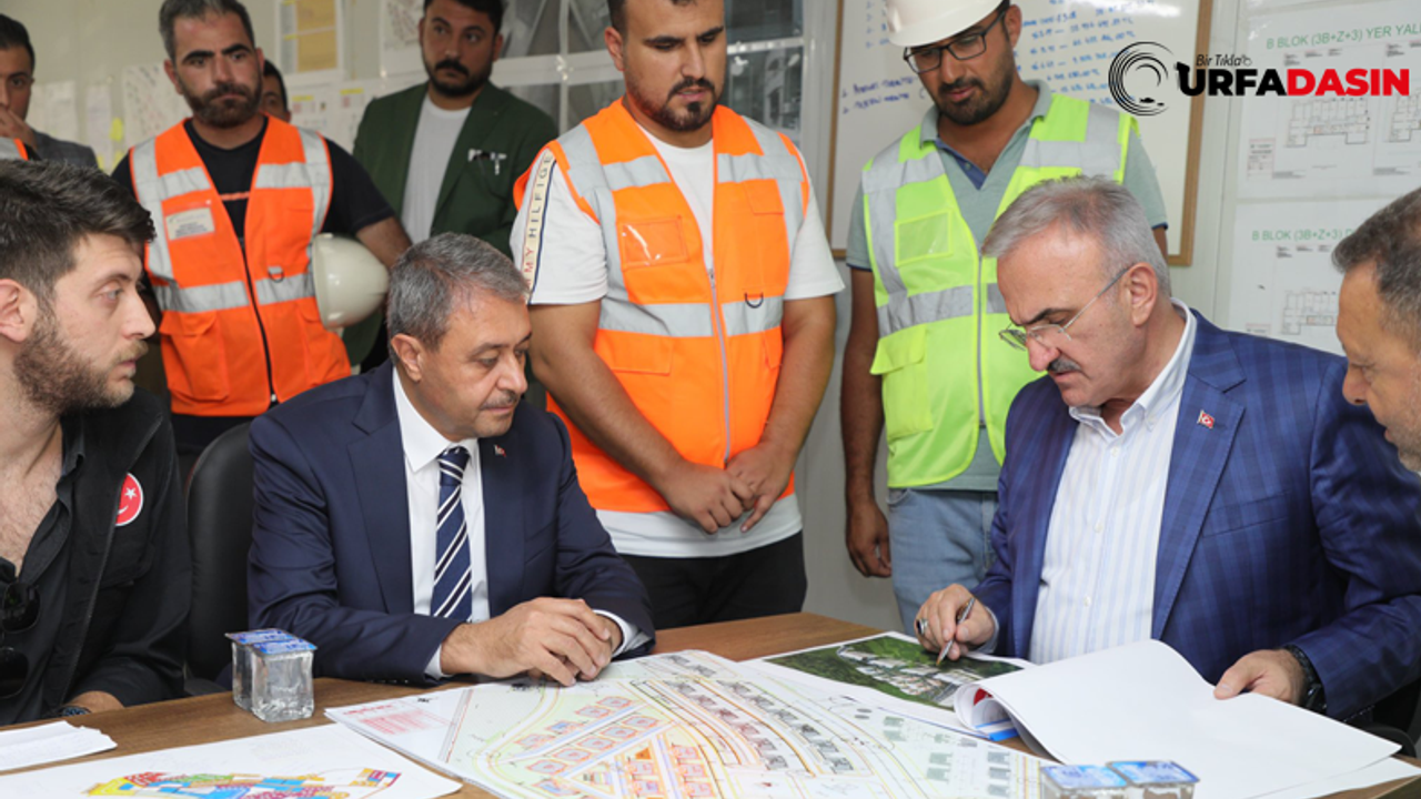 Bakan Yardımcısı Karaloğlu, Şanlıurfa’da TOKİ Deprem Konutlarını İnceledi