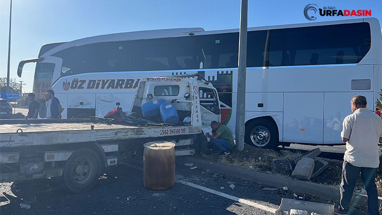 Diyarbakır-Şanlıurfa Kara Yolunda 3 Aracın Karıştığı Kaza: 2’si Bebek 6 Yaralı