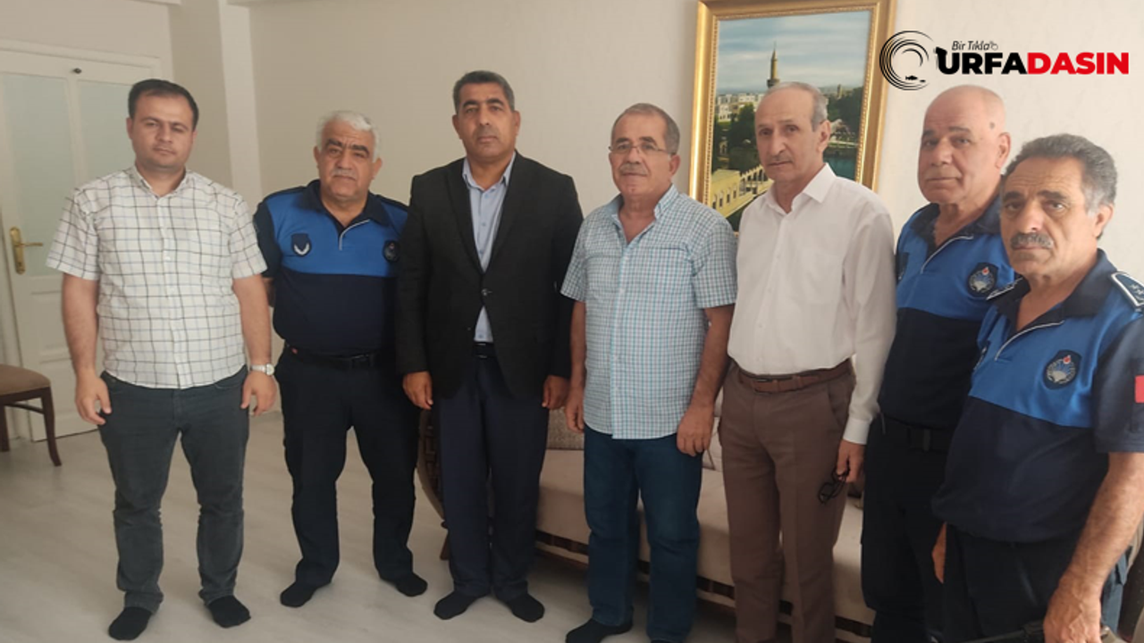 Urfa'da Zabıta Haftasında Emekli Zabıta Müdürleri Unutulmadı