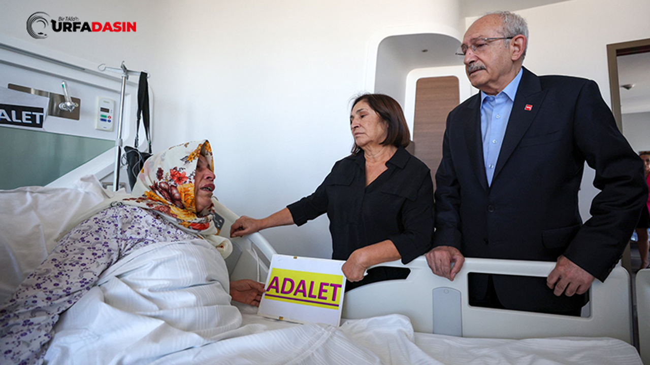 CHP Genel Başkanı Kılıçdaroğlu, Emine Şenyaşar’ı Hastanede Ziyaret Etti