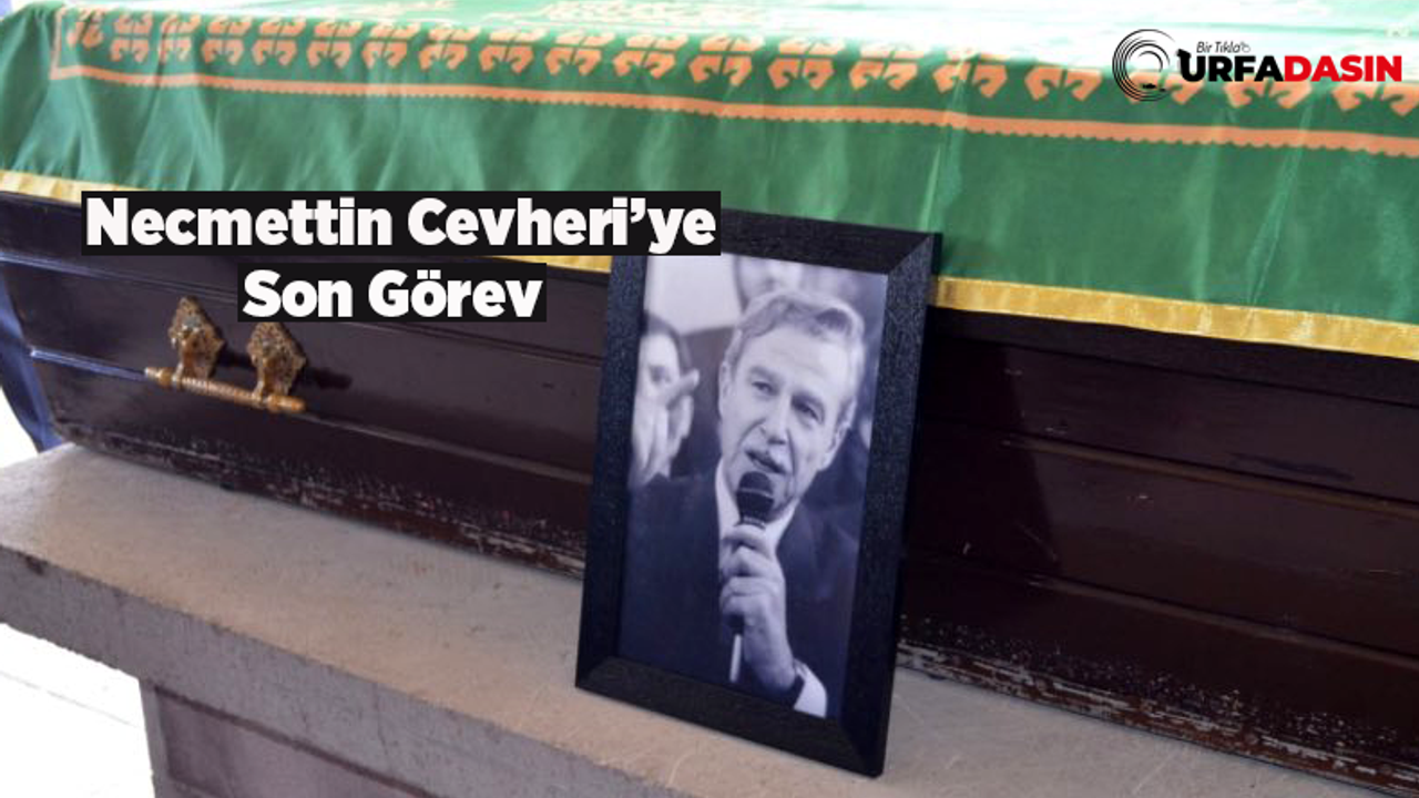 Necmettin Cevheri, Cebeci Asri Mezarlığı'nda Son Yolculuğa Uğurlandı
