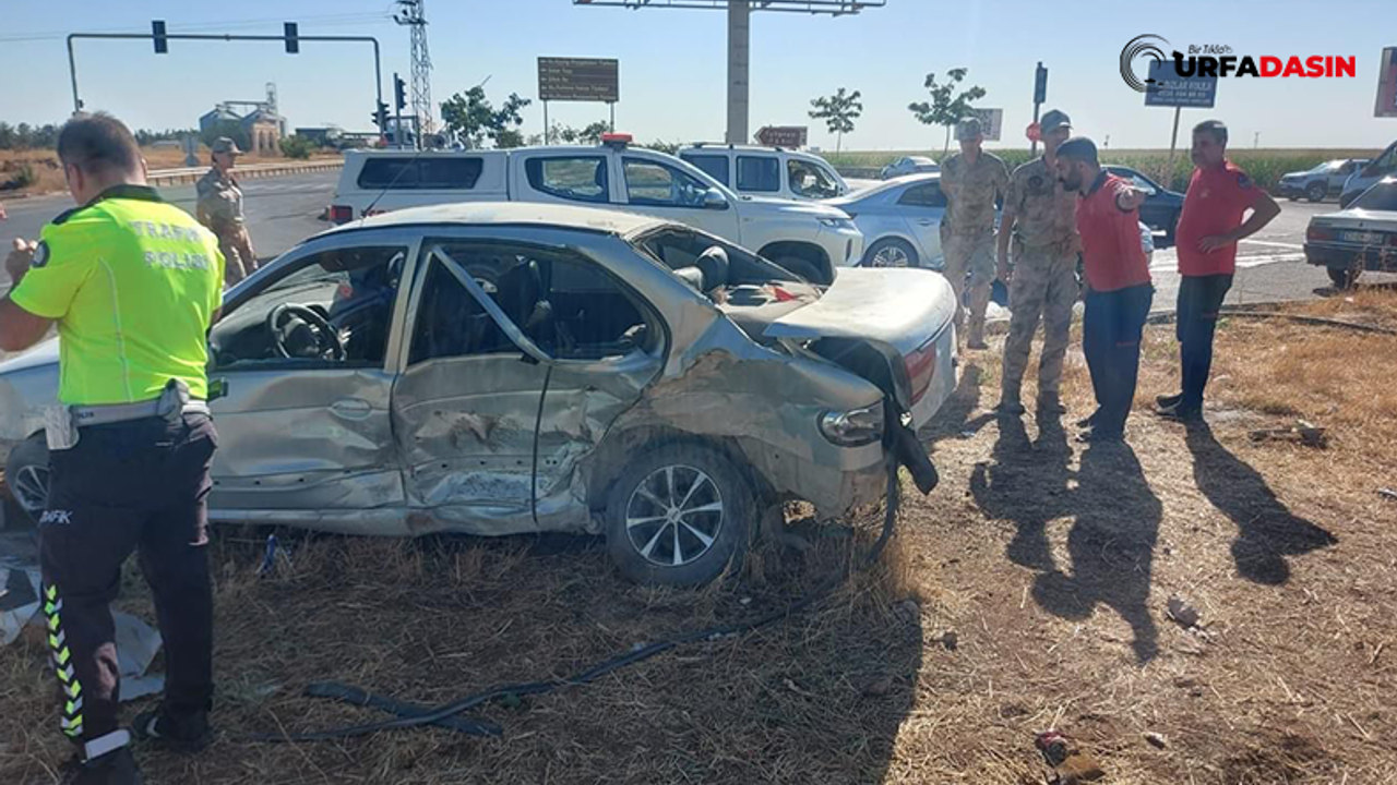 Şanlıurfa’da İki Otomobil Çarpıştı: 1 Ölü, 5 Yaralı