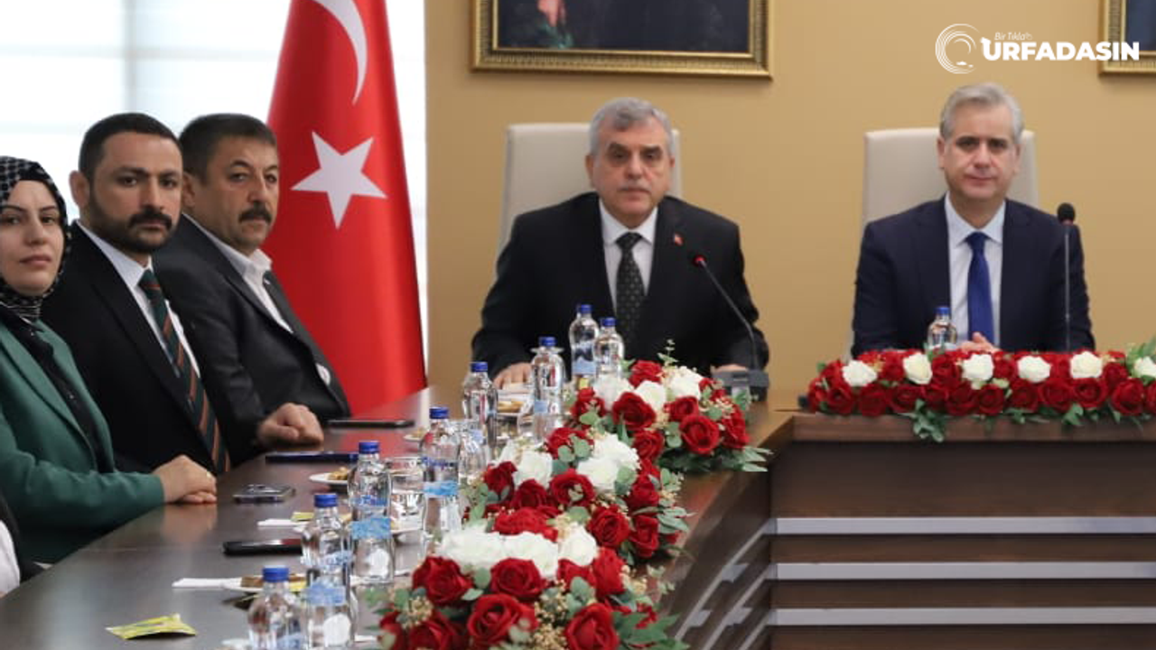 AK Parti Genel Başkan Yardımcısı Hasan Basri Yalçın Şanlıurfa'da