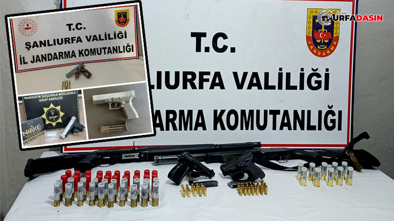 Siverek'te Düzenlenen Operasyonlarda Silahlar Ele Geçirildi