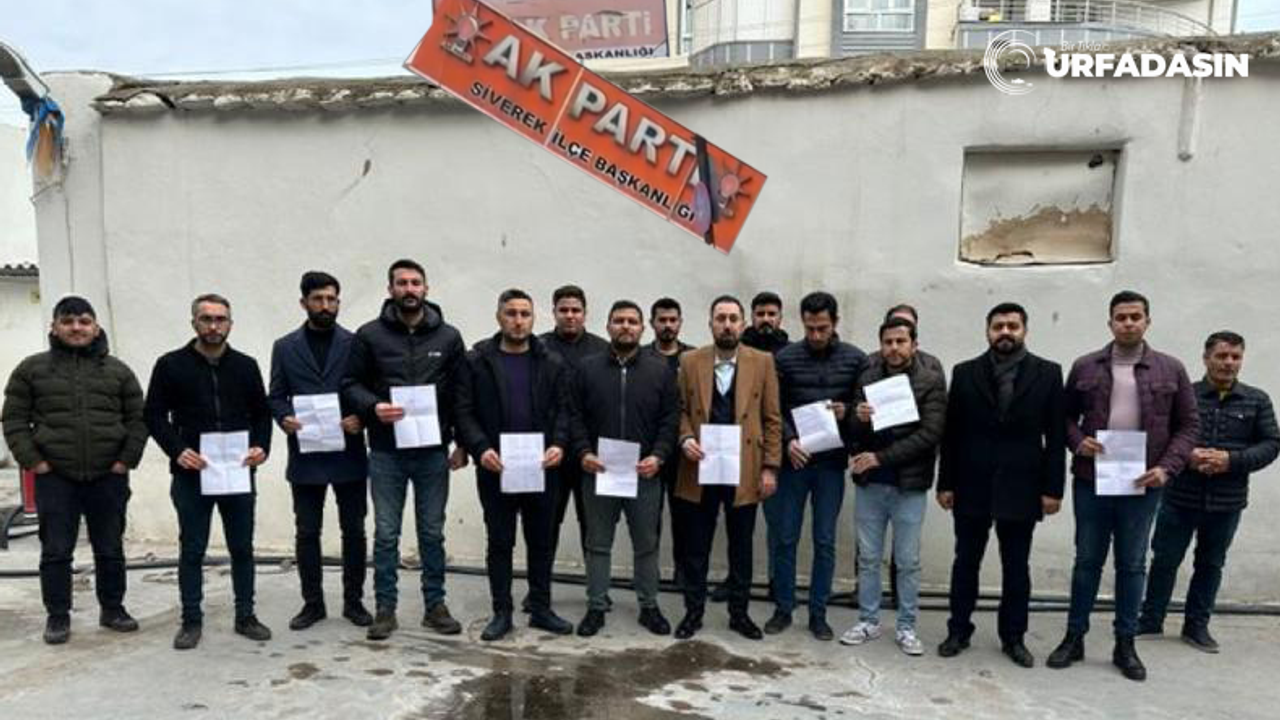 AK Parti'den İstifa Edip Kasım Gülpınar'ın Tarafına Geçtiler
