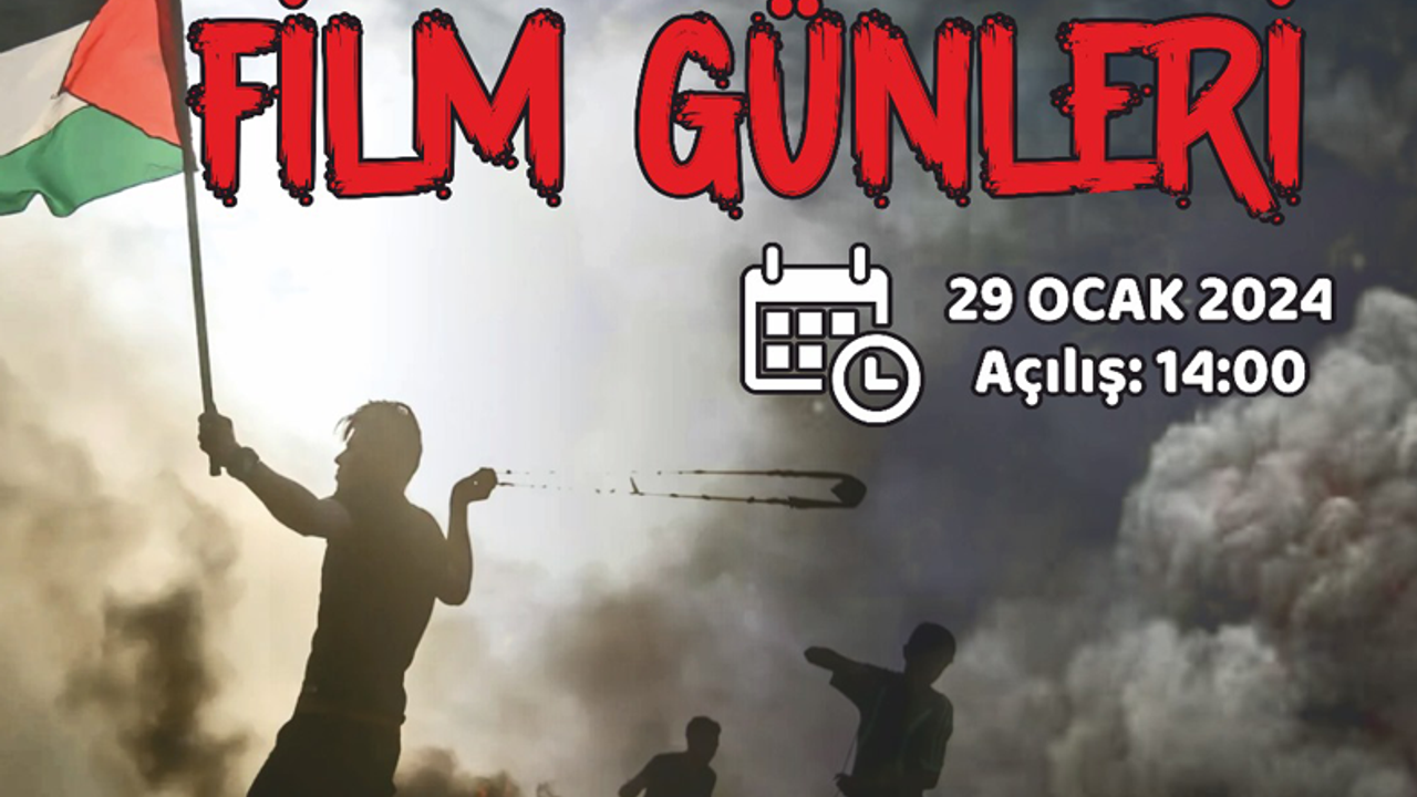 Şanlıurfa'da Filistin Film Günleri Etkinliği Düzenlenecek