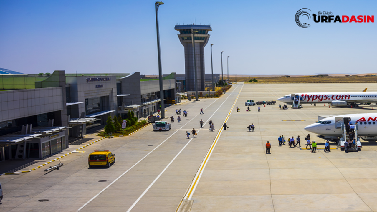 Şanlıurfa GAP Havalimanında Bir Yılda Kaç Kişi Uçtu