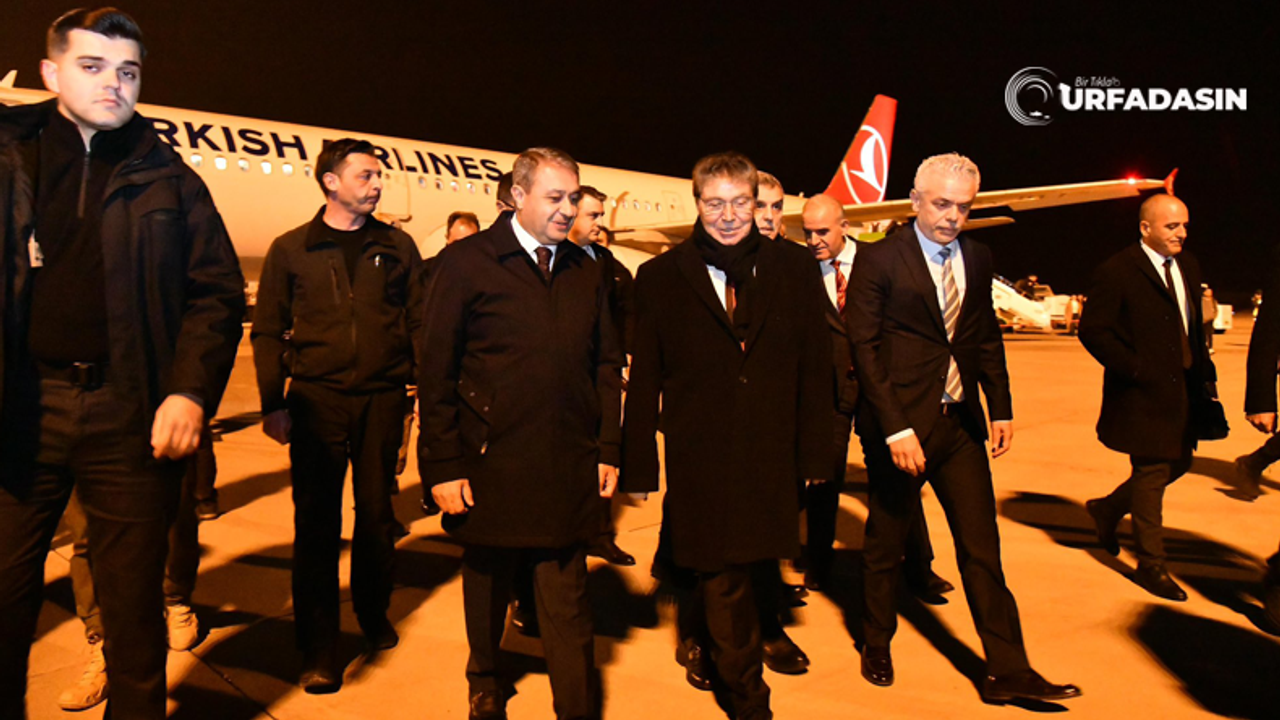KKTC Başbakanı Adıyaman'daki Davayı Takip Etmek İçin Şanlıurfa'da