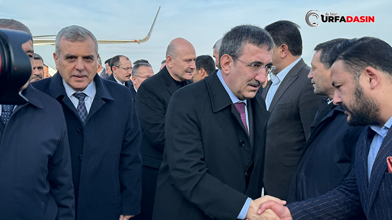 Cumhurbaşkanı Yardımcısı ve Birçok Siyasetçi Özcan’ın Cenazesi Töreni İçin Şanlıurfa’da