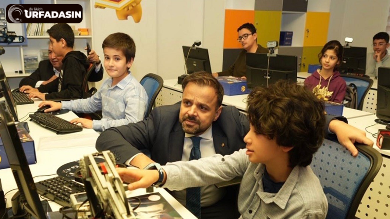 Turkcell Genel Müdürü Şanlıurfa BİLSEM’deki Turkcell Zeka Gücü Sınıfını Ziyaret Etti