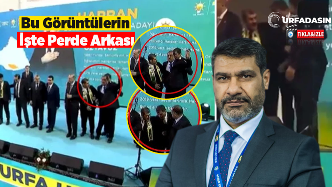 MHP Urfa İl Başkanı AK Parti İl Başkanına Bu Görüntüler İçin Bakın Ne Demiş