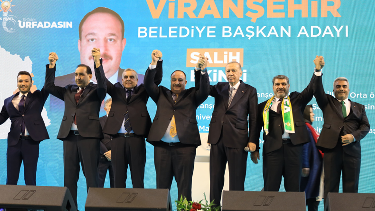 Erdoğan, Viranşehir Belediye Başkanı Salih Ekinci İle Yola Devam Dedi