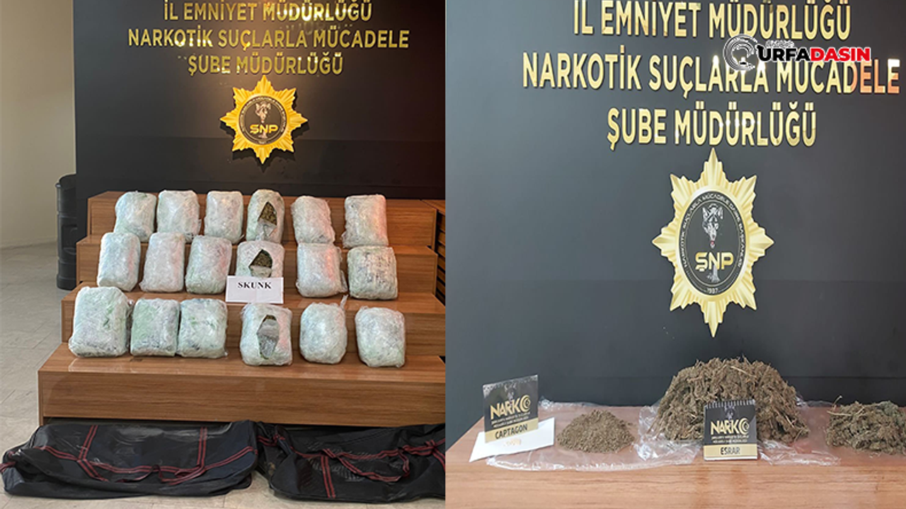 Şanlıurfa’da Uyuşturucuya Darbe: 41 Kilogram Ele Geçirildi, 5 Gözaltı