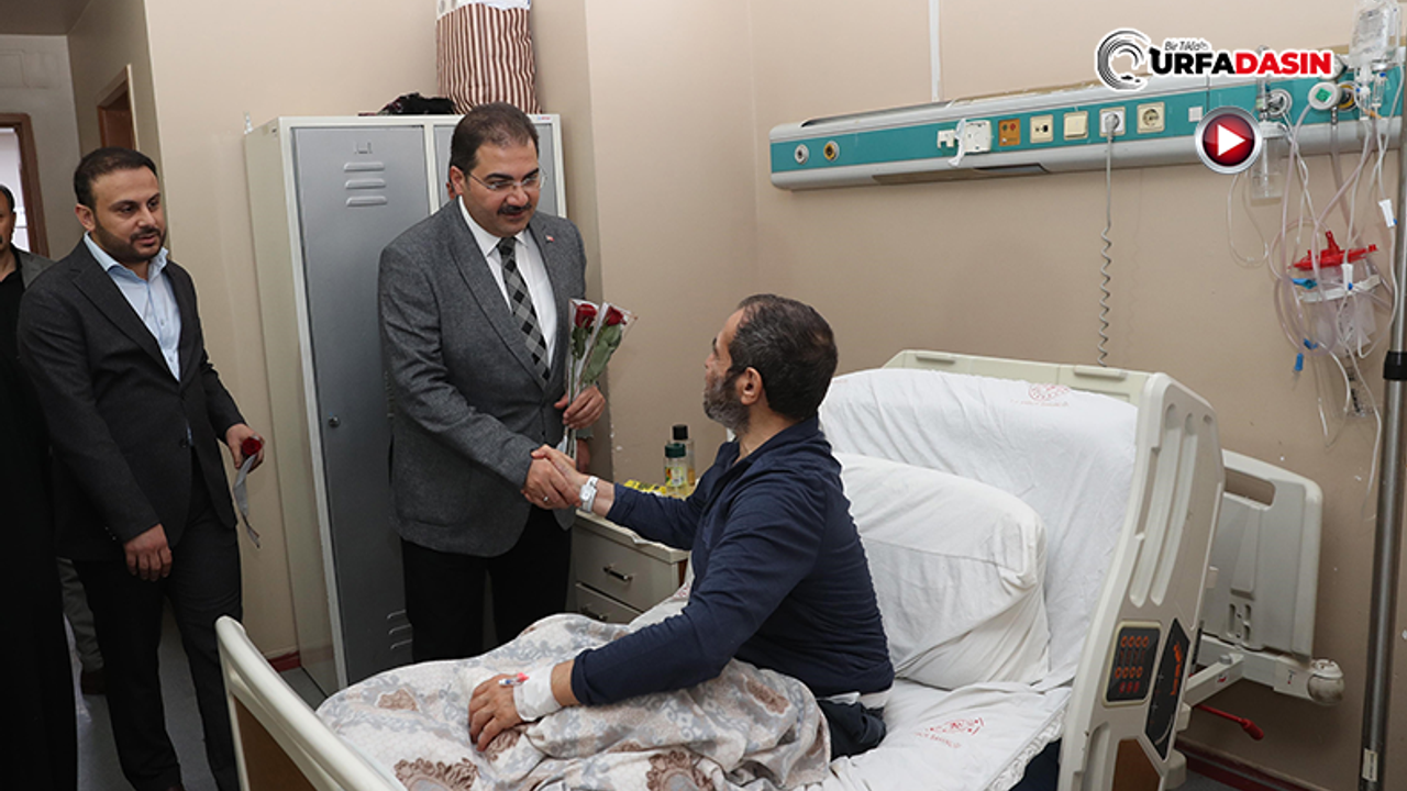 Canpolat'tan Hastalara Ziyaret: “Hizmet Anlayışımızın Temeli Gönüllere Dokunmaktır”