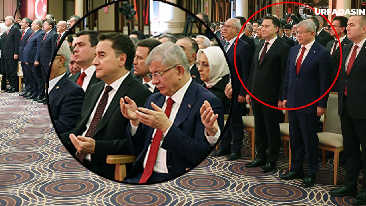Davutoğlu İle Babacacan Resepsiyona İlk Kez Davet Edildi