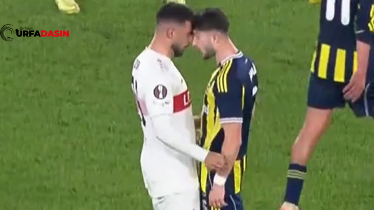 Şanlıurfa Viranşehirli Deniz Undav İle Fenerbahçeli İsmail Yüksek Arasında Gerginlik