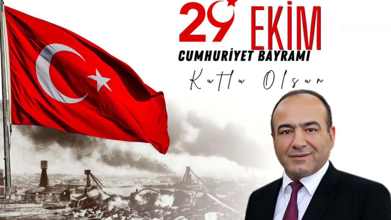 Şanlıurfa İl Sağlık Müdürü Dr. Öğr. Üyesi Erhan Berk’ten 29 Ekim Cumhuriyet Bayramı Mesajı