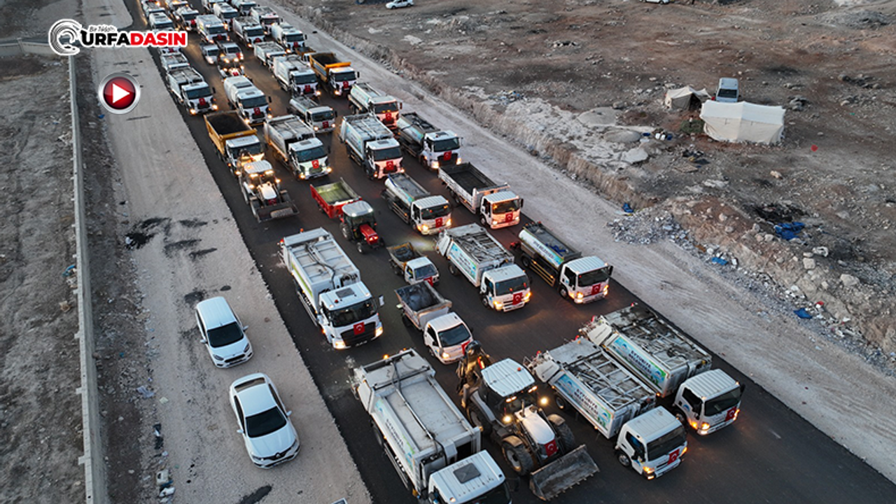 Şanlıurfa’da Törene Gider Gibi Hep Birlikte Temizlik Seferberliğine Gidiyorlar
