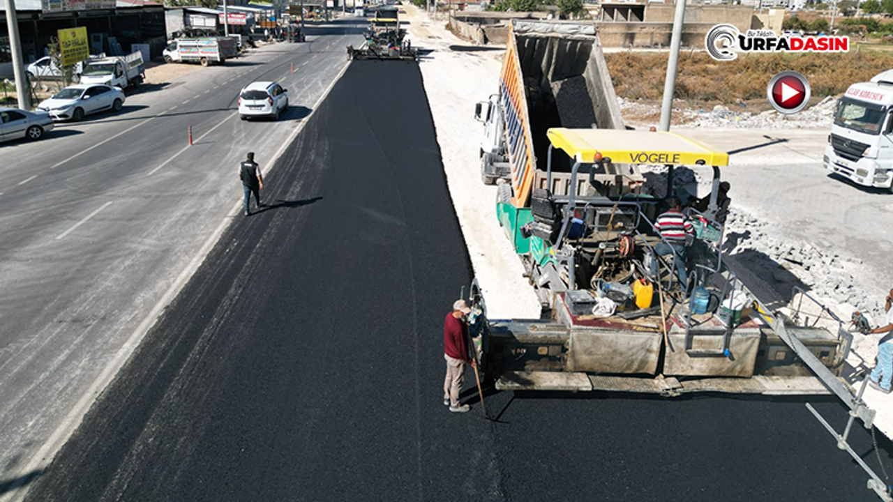 Şanlıurfa’da Konuklu Mahallesi’nin Yolu 30 Metre Genişliğe Çıkarıldı