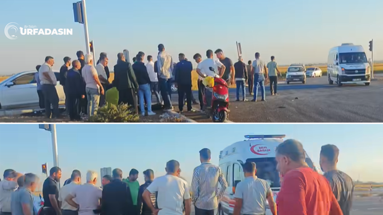 Suruç’ta Harfiyat Kamyonu İle Motosiklet Çarpıştı: 1 Yaralı