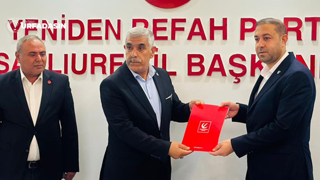 Şanlıurfa Akçakale'de Yeniden Refah Partisi'nin İlçe Başkanı Özal Oldu