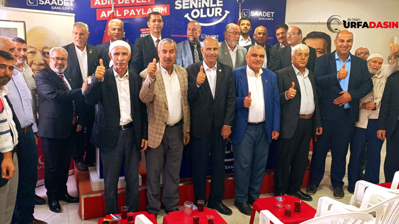 Saadet Parti Şanlıurfa İl Baikanlığı Ekim Ayı İl Divan Kurulu Toplantısında Önemli Konular İstişaret Edildi