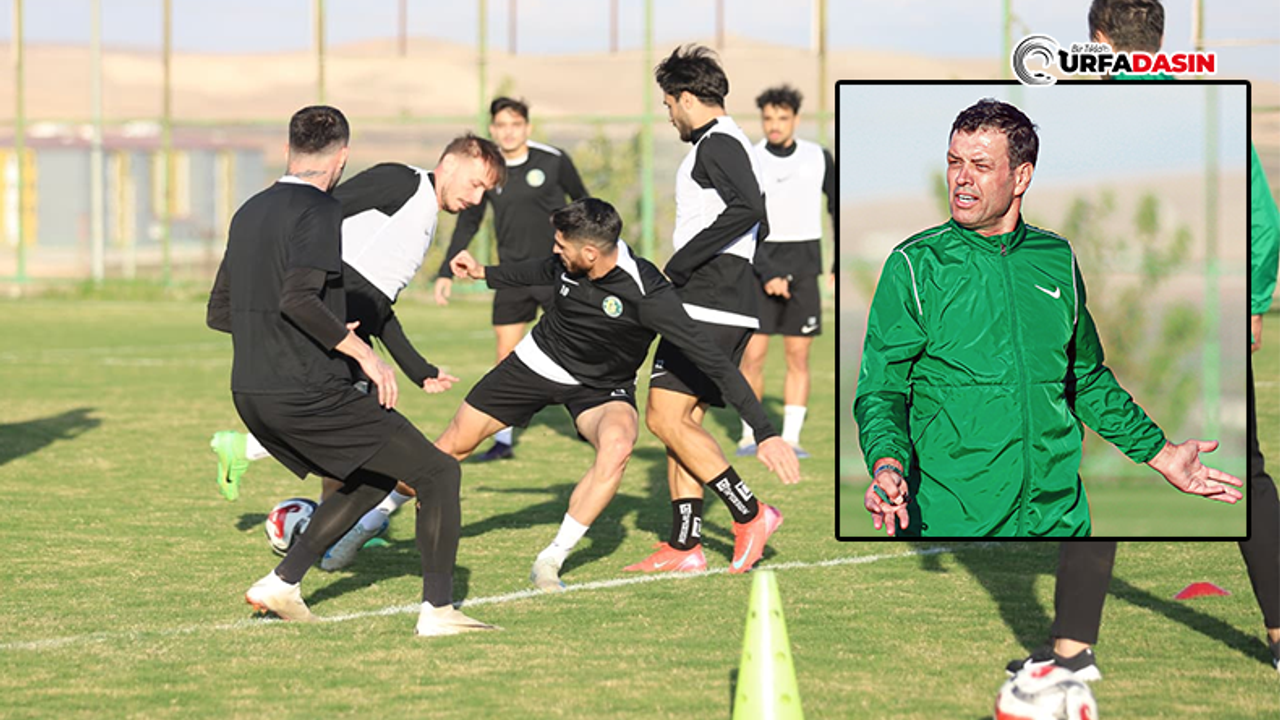 Şanlıurfaspor, Yeni Teknik Direktörüyle Hazırlıklarına Devam Ediyor