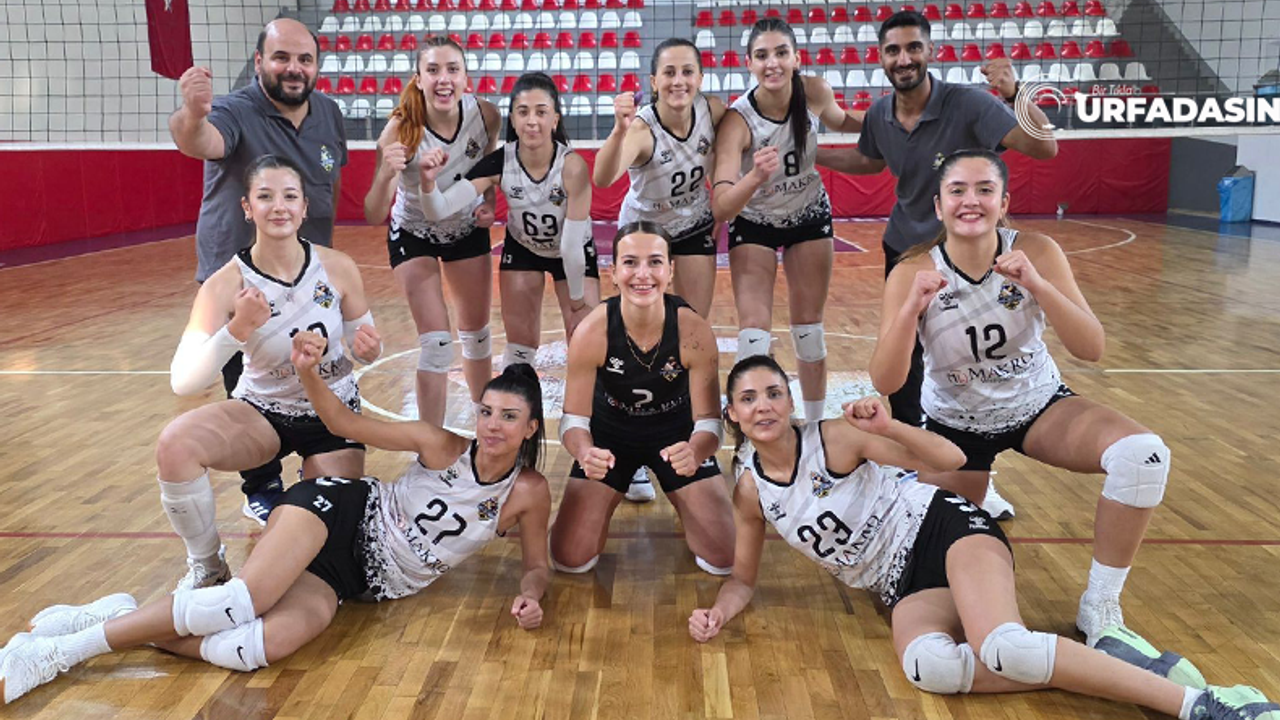 Viranşehir Kadın Voleybol Takımı, Galibiyet Serisini Sürdürüyor!