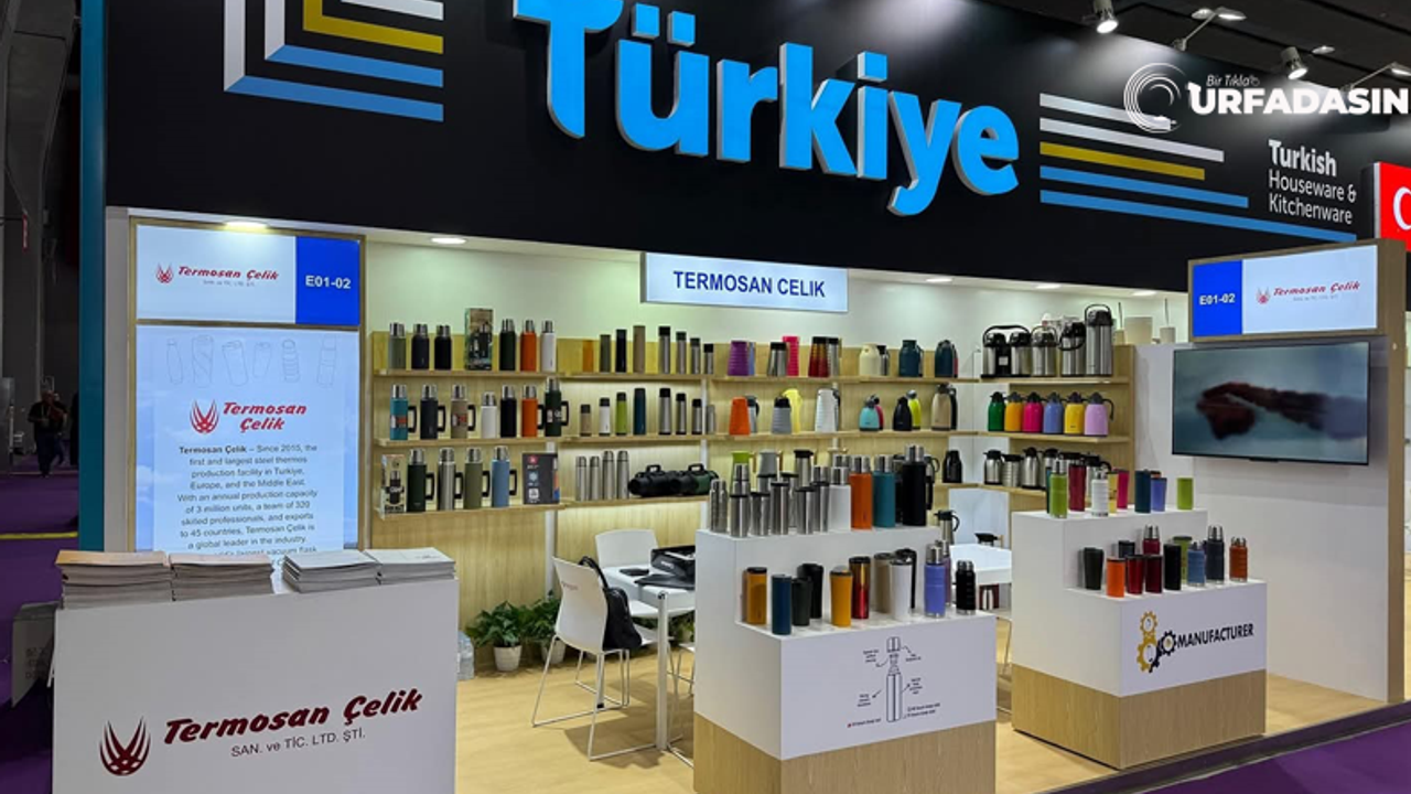 Şanlıurfa'nın Termosan Çelik Firması 138. Çin Kanton Fuarı'nda