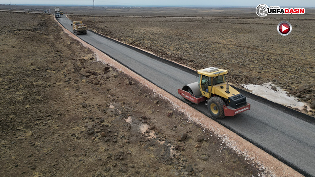 Şanlıurfa Kırsalındaki 4 Kilometrelik Yol Yeniledi