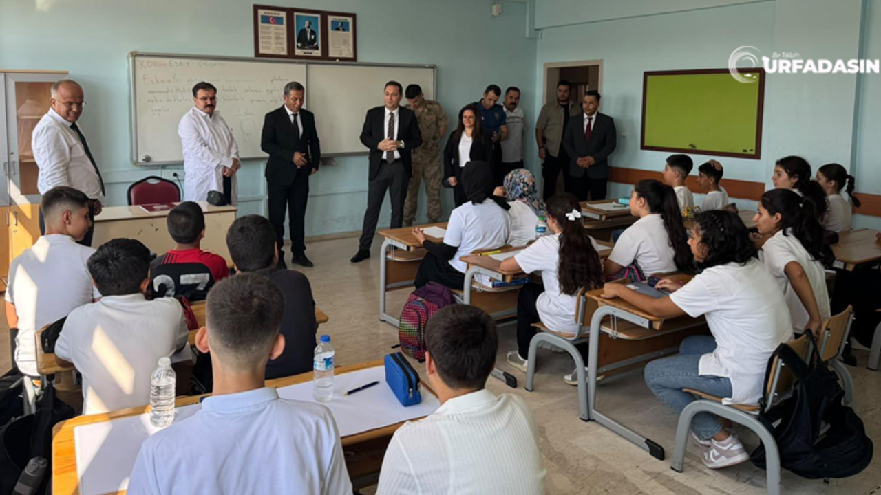 Şanlıurfa Halfeti'nin 10 Bin Öğrencisi 735 Öğretmeni Var