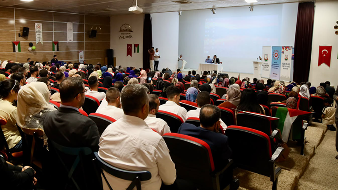 İsrail'in Şehit Ettiği Filistinliler İçin Şanlıurfa’da Anma Programı