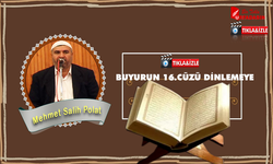 Ramazan Ayının 16. Gününde 16. Cüz